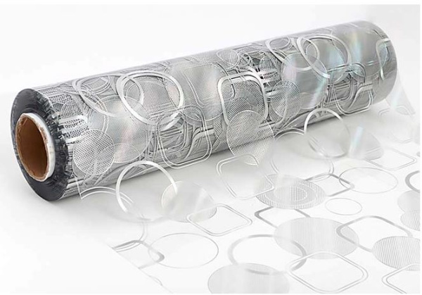 Клеенка ТЕРМО T9001 прозрачная с рисунком 1,2м*0,7мм*20м