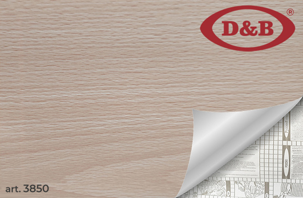 3850 Пленка  самокл. D&B  0.90*8м    дерево светлое /6
