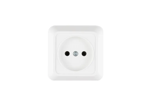 Розетка 1-я б/з белый ОП 10А, 250В TANGO (3/10/200)