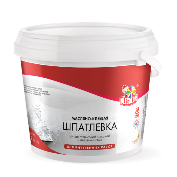 Шпатлевка масляно-клеевая д/внутр. работ "OLECOLOR" 3,5кг