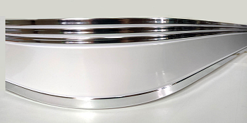 Карниз потолочный Элегант 7см (2-рядный) "BroDecor"