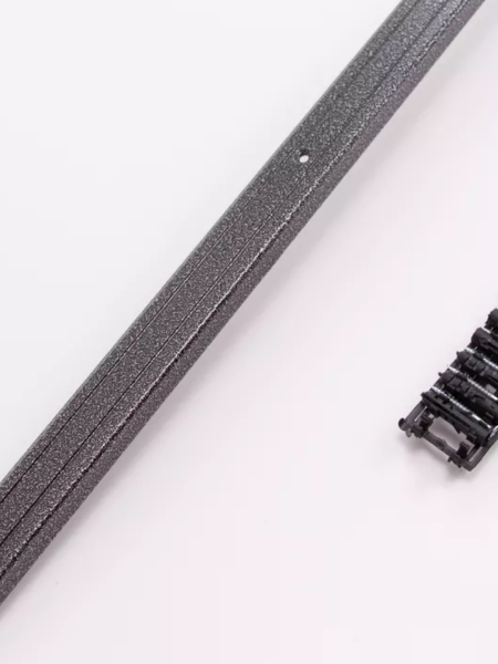 Угол-порог 24*10 2,0м серебро У42.31 ССС