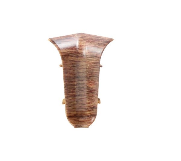 Угол внутренний к плинтусу "WIMAR" 58мм Дуб дворцовый (уп. 2шт)