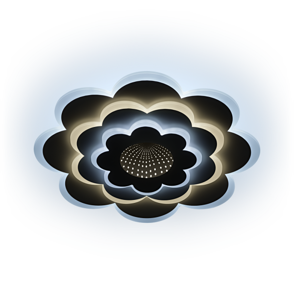 Люстра сд диммируемая VILORIA с ДУ CLL-52001-Greco 128 Вт, 2700-6400К, 500х500х50мм, REV Ritter