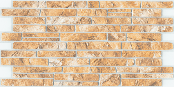 Панель ПВХ Мозайка "Камень Сланец желтый"  0,3мм 955х488мм (10) Регул