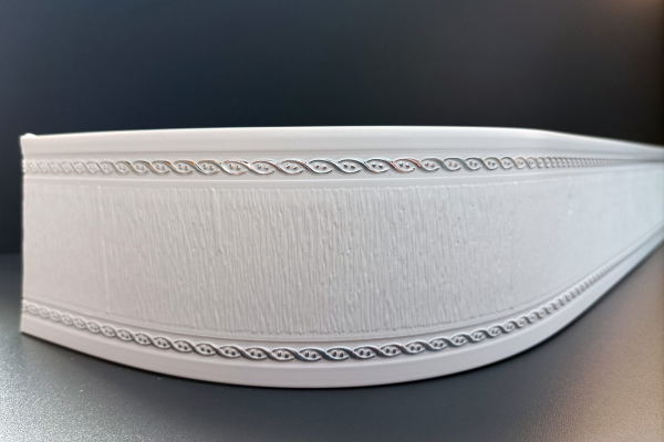 Карниз 3-х рядный "Модерн" 2,0м белый МК / "BroDecor" №011