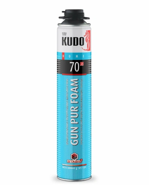 Пена полиуретановая монтажная профессиональная всесезонная "KUDO HOME 70" 