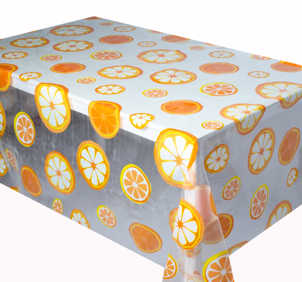 Клеенка ПВХ  без основы Dekorelle Nicole 032, разм. 1,37х20м