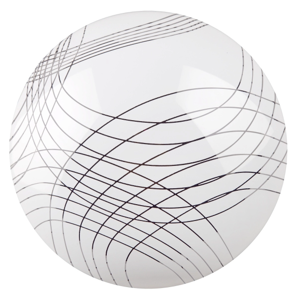 Светильник LED настенно-полоточ. "ПАУТИНА" 28Вт НББ-Р-1 "ПОЛУСФЕРА" (330*90, основание 300мм) TANGO