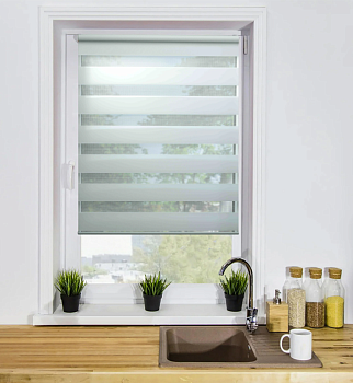 Шторы рулонные серии День-ночь "Фьюжн" LB-20 Шторы рулонные серии День-ночь "Фьюжн" LB-20