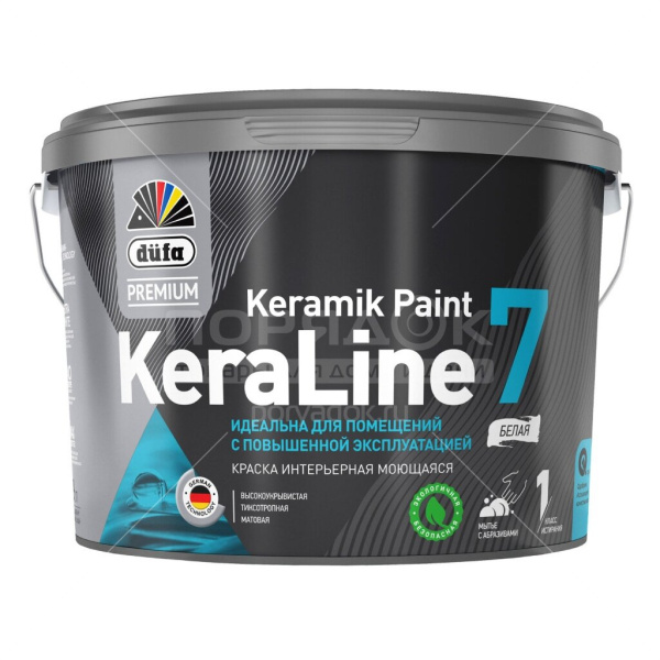 Краска В/Д "Dufa Premium EuroPlast Keramika 7" база 1  2.5л (2) CCC