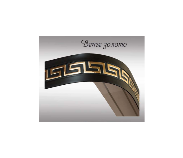 Карниз Олимп 1,6 венге/золото