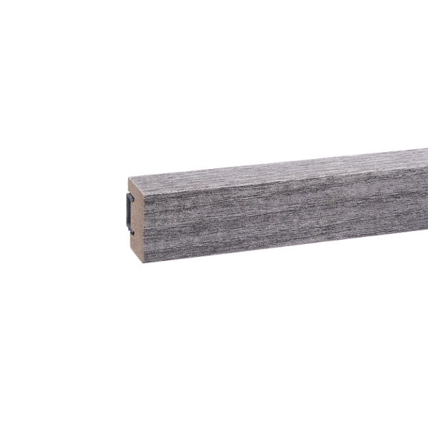 Завершающая рейка с монтажной планкой L05 Серый тик, 2,75 м ПОЗ ЗАКАЗ
