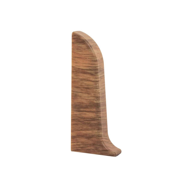 Заглушка левая и правая к плинтусу "WIMAR" 58мм Дуб обыкновенный (уп. 1 пара)