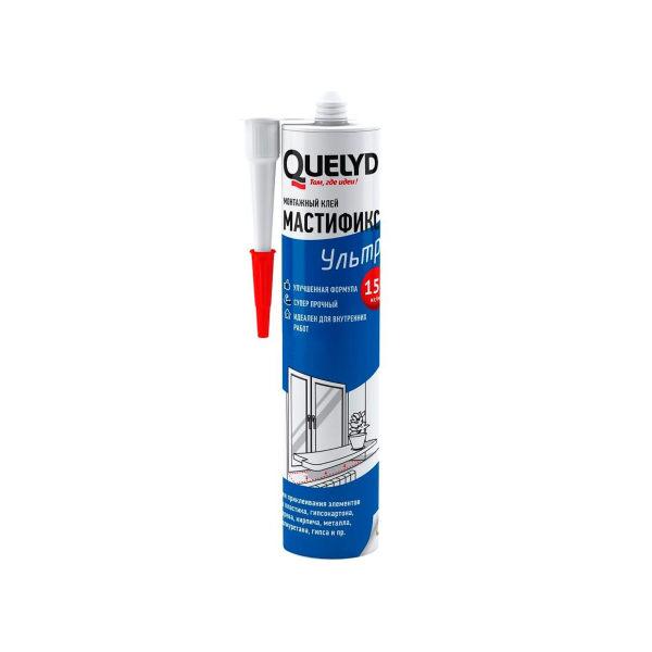 Клей монтажный QUELYD "MASTIFIX ULTRA" 450гр/280мл (12шт) (под пистолет)