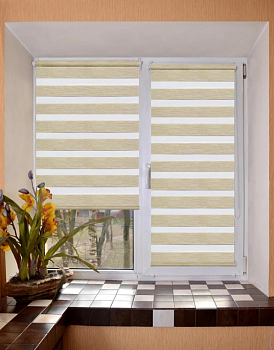 Шторы рулонные серии День-ночь "Винтаж"LB-50 Шторы рулонные серии День-ночь "Винтаж"LB-50