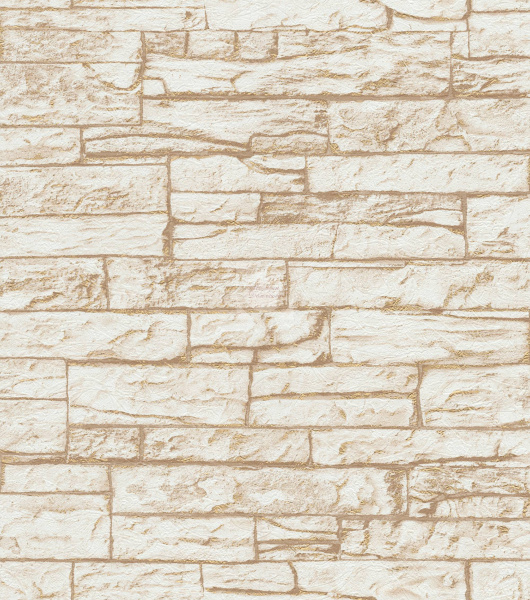 Кварцит  6281-1 обои дупл. с золотом (тепл. беж)  /12 МОСКВА