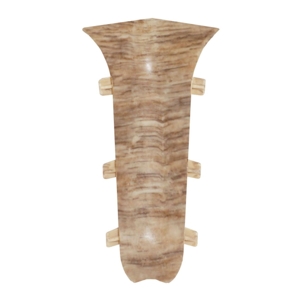 Угол внутренний к плинтусу "WIMAR" 86мм Дуб летний (15)