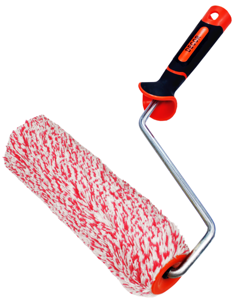 Валик полиакрил премиум DECOR 250мм, d 50мм, бюгель 8мм, ворс 24мм ССС