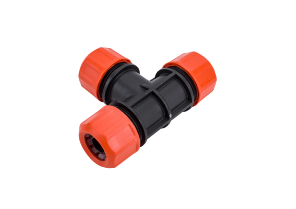 Переходник Т-образный для шлангов 1/2-1/2-1/2 74008