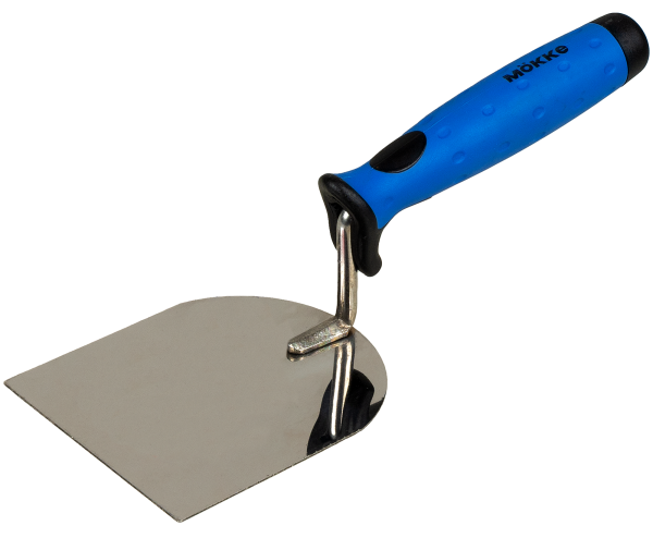 Кельма "Лопатка" Mokke 100 мм углеродная сталь,пластиковая ручка  ССС