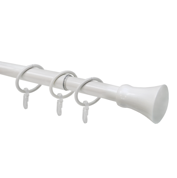 Телескоп.однорядн.карниз, Наконечник Гиро, Жемчуг, 16/19мм ,160-320см,