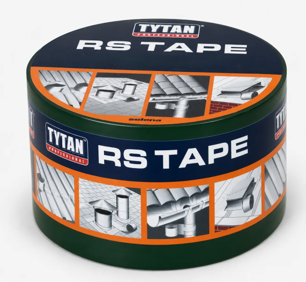 Лента битумная д/кровли алюминий 10см*10м Tytan Professional
