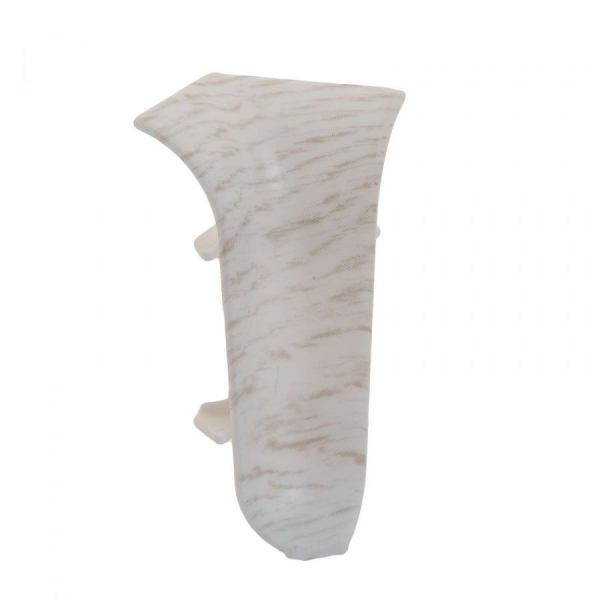 Угол внутренний к плинтусу "WIMAR" 86мм Дуб эверест (уп. 2шт)