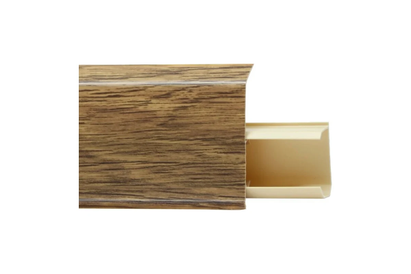 Плинтус напольный со съемной панелью QUADRO №565 Хартли 55мм*2,2м (40)