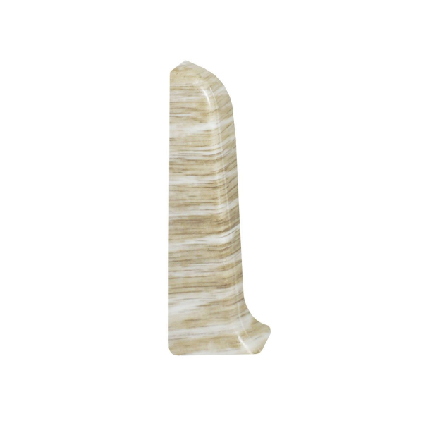 Заглушка к плинтусу "WIMAR" 86мм Дуб белло левая (15)