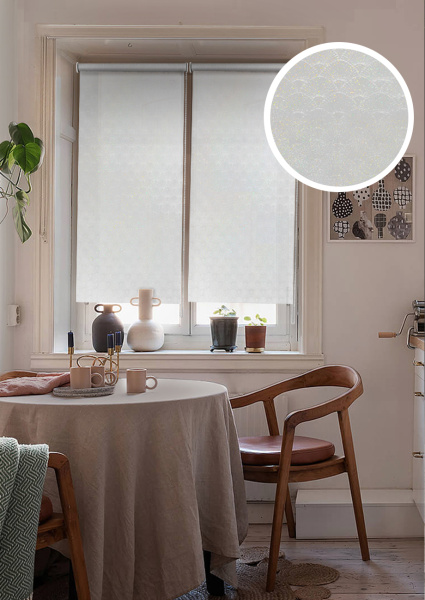 Мини Ролета Vivat белый мерцающий  73*160 Р ВРЕМЕННО ОТСУТСТВУЕТ