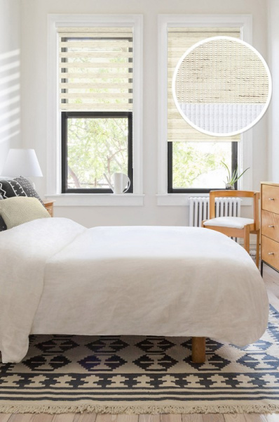 Миниролло "День-Ночь" лён 73х170см