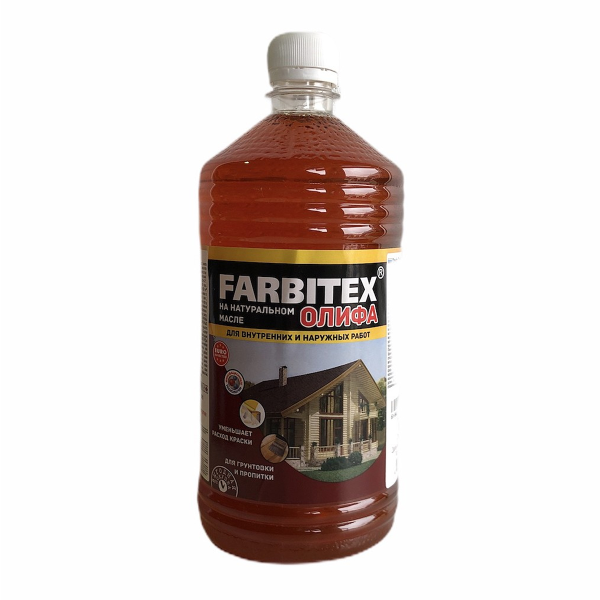 Олифа 1л FARBITEX 