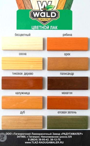 Лаки WALD