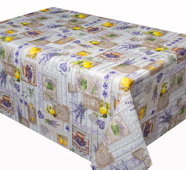 Клеенка тканевая Dekorelle Espana 003, хлопок+тефлон, разм. 1,4x20м