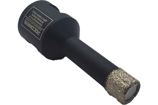 Универсальная алмазная коронка (10мм; М14) для сухого реза на УШМ "РОСОМАХА" ССС