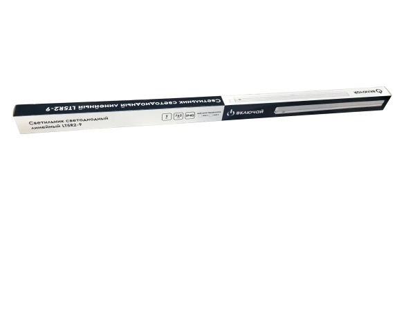 Светильник линейный LED-LT5R2-9-6500 765Лм IP40белый (L-570мм) Включай, с выкл, шнур с вилкой в комп