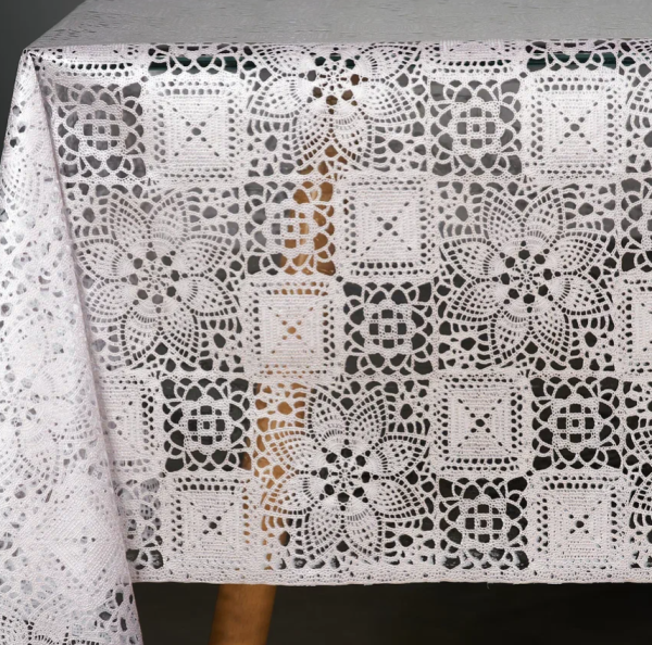 Клеенка ажурная Dekorelle Lace 138, разм. 1,32х20м