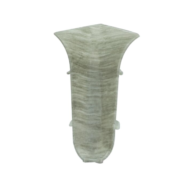 Угол внутренний к плинтусу "WIMAR" 58мм Дуб рене (уп. 2шт)