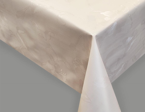 Клеенка BOGEMA ZG-8880M шелкография на тканевой основе бежевый 1,37м*0,28мм*20м