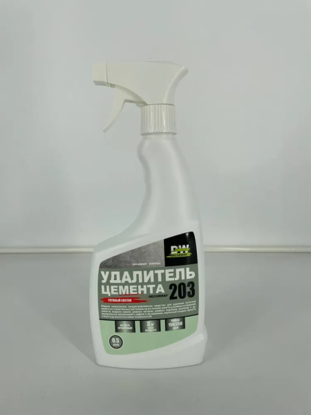 Удалитель цемента 203 "DECORWAY"  0,5л. тригер готовый состав