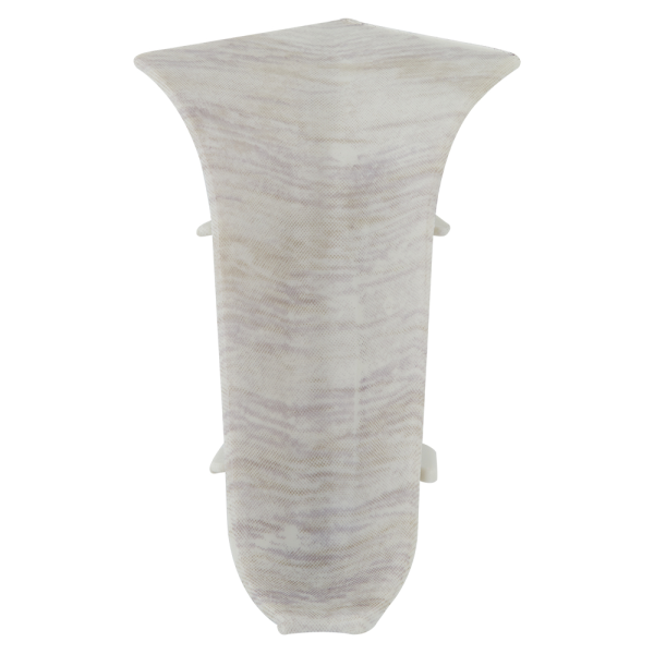 Угол внутренний к плинтусу "WIMAR" 58мм Дуб алансо (25)