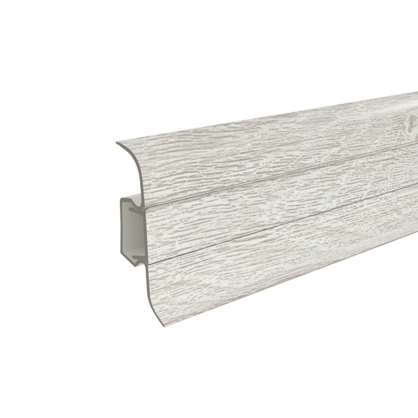 Плинтус с кабель-каналом Technical тополь Т19 2,5м (40)