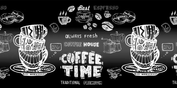 Панель интерьерная Кофе Time 600*3000мм(0,75мм)