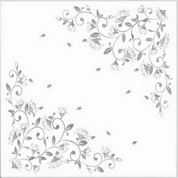 Плита потолочная экструдир. С517 Шелк серебро "Солид" (42)