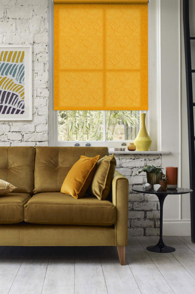 Мини Ролета  Адель оранжевый  68*160  СНЯТЫ С ПРОИЗВОДСТВА