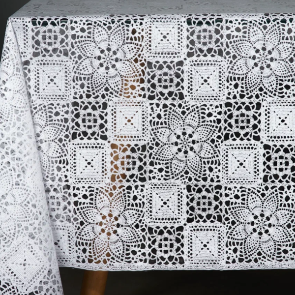 Клеенка ажурная Dekorelle Lace 126, разм. 1,32х20м
