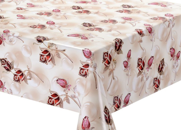 Клеенка DIAMOND TD(ST)-8008-5 на тканевой основе 3D 1.37м*0.28мм*20м