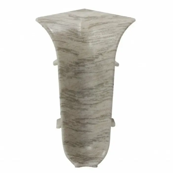 Угол внутренний к плинтусу "WIMAR" 58мм Дуб веронский (уп. 2шт)