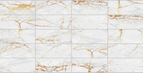 Панель ПВХ "Мраморный фьюжн" 955х480мм (10)